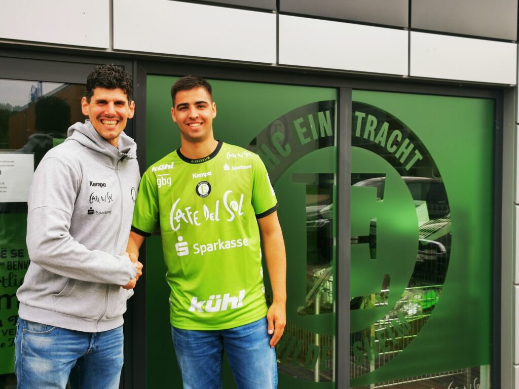 Flo und Daniel beim HC Eintracht Hildesheim