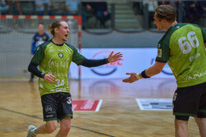 Spielsituation des HC Eintracht Hildesheim gegen Baunatal