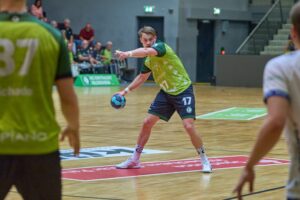 Spielsituation des HC Eintracht Hildesheim gegen Fredenbeck