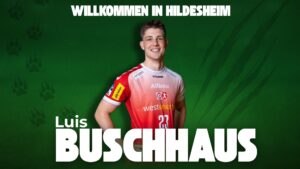 Grafik mit Luis Buschhaus für den HC Eintracht Hildesheim