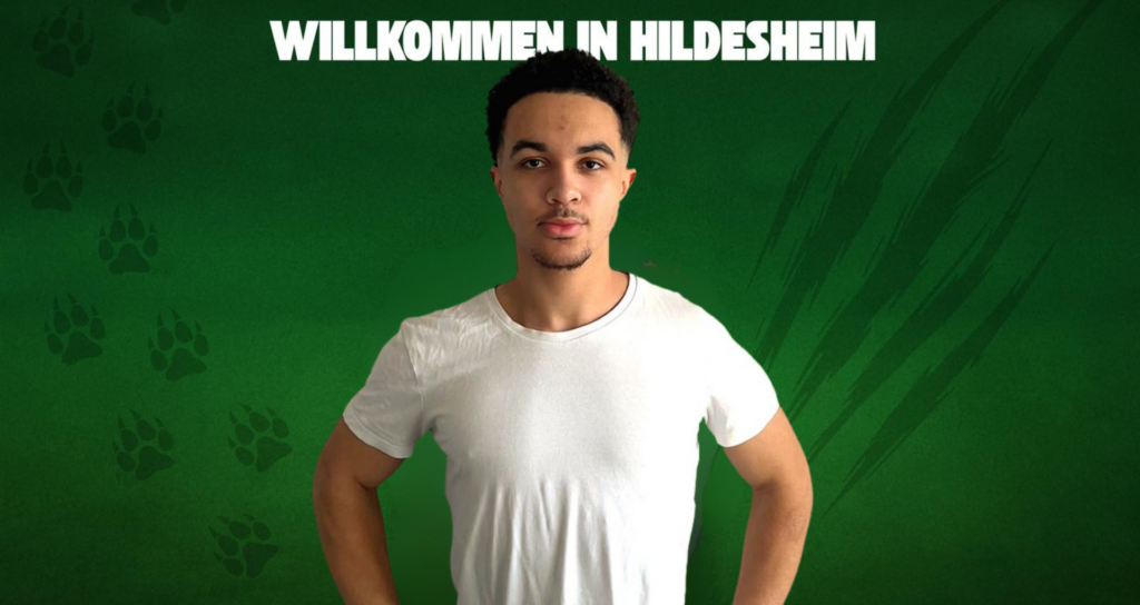 Grafik mit Ntodonke für den HC Eintracht Hildesheim