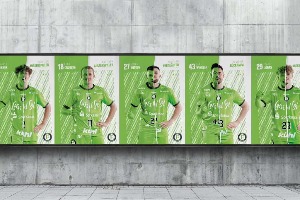 Werbeposter des HC Eintracht Hildesheim
