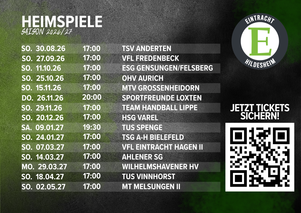 Heimspiele 2026/27