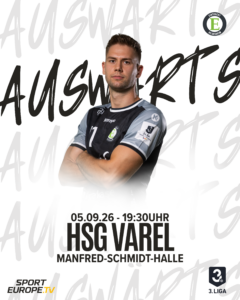 Auswärtsspiel gegen die HSG Varel